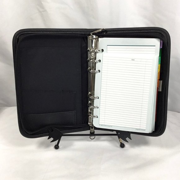 Leeds 6 Ring Compact Planner Organizer - Picture 8 of 12